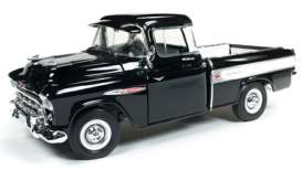 Chevrolet  - Cameo 1957 black/white - 1:18 - Auto World - AMM1145 - AMM1145 | Toms Modelautos