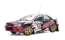 Subaru  - Impreza 1998 black/red/white - 1:18 - SunStar - 5515 - sun5515 | Toms Modelautos