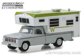 Dodge - D-100 1966 white/green - 1:64 - GreenLight - 30022 - gl30022 | Tom's Modelauto's Dodge - D-100 1966 white/green - 1:64 - GreenLight - 30022 - gl30022 | Tom's Modelauto's
