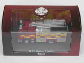 MAN  - Pump Ladder red - 1:72 - Magazine Models - 4144110 - magAT4144110 | Toms Modelautos