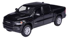Ram - 1500 2019 black - 1:27 - Motor Max - 79357bk - mmax79357bk | Tom's Modelauto's Ram - 1500 2019 black - 1:27 - Motor Max - 79357bk - mmax79357bk | Tom's Modelauto's