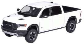 Ram - 1500 2019 white - 1:24 - Motor Max - 79358w - mmax79358w | Tom's Modelauto's Ram - 1500 2019 white - 1:24 - Motor Max - 79358w - mmax79358w | Tom's Modelauto's