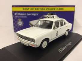 Hillman  - Avanger 1971 white/black - 1:43 - Magazine Models - POLHillmanavenger - MagPOLHillman | Toms Modelautos