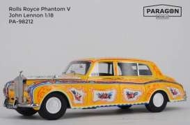 Rolls Royce  - 1964 yellow - 1:18 - Paragon - 98212 - para98212 | Toms Modelautos