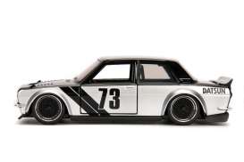 Datsun  - 510 1973 black/silver - 1:32 - Jada Toys - 98572bk - jada98572bk | Toms Modelautos