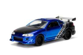 Mitsubishi - Eclipse 1995 blue/black/silver - 1:32 - Jada Toys - 99126b - jada99126b | Tom's Modelauto's Mitsubishi - Eclipse 1995 blue/black/silver - 1:32 - Jada Toys - 99126b - jada99126b | Tom's Modelauto's