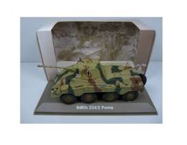 Military Vehicles  - SDKFZ 234/2 PUMA 1940 green/sand - 1:43 - Magazine Models - MILBL04 - magMILBL04 | Toms Modelautos