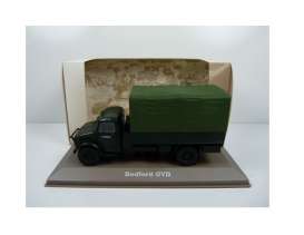 Bedford Military Vehicles - Bedford OYD 1940 green/black - 1:43 - Magazine Models - MILBL19 - magMILBL19 | Toms Modelautos