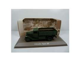 Military Vehicles  - Citroen Type 23 1940 green - 1:43 - Magazine Models - MILBL30 - magMILBL30 | Toms Modelautos