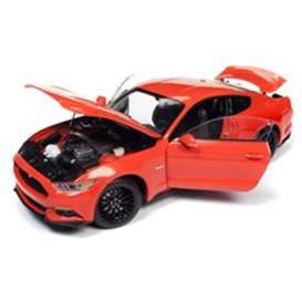 Ford  - Mustang coupe 2016 orange - 1:18 - Auto World - aw242 - AW242 | Toms Modelautos