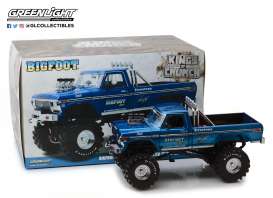 Ford - F-250 Monster Truck 1974 blue - 1:18 - GreenLight - 13537 - gl13537 | Tom's Modelauto's Ford - F-250 Monster Truck 1974 blue - 1:18 - GreenLight - 13537 - gl13537 | Tom's Modelauto's