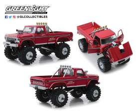 Ford - F-250 Monster Truck 1979 red - 1:18 - GreenLight - 13542 - gl13542 | Toms Modelautos Ford - F-250 Monster Truck 1979 red - 1:18 - GreenLight - 13542 - gl13542 | Toms Modelautos