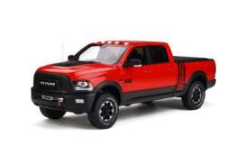 Ram  - 2500 Power Wagon 2017 red/black - 1:18 - GT Spirit - 224 - GT224 | Toms Modelautos