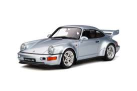 Porsche - 911 Carrera RS 3.8 1993 silver - 1:18 - GT Spirit - 735 - GT735 | Tom's Modelauto's Porsche - 911 Carrera RS 3.8 1993 silver - 1:18 - GT Spirit - 735 - GT735 | Tom's Modelauto's
