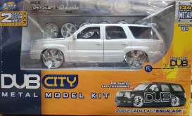 Cadillac - Escalade 2002 white - 1:24 - Jada Toys - 55637 - jada55637w | Tom's Modelauto's Cadillac - Escalade 2002 white - 1:24 - Jada Toys - 55637 - jada55637w | Tom's Modelauto's