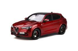 Alfa Romeo  - Stelvio 2017 red - 1:18 - OttOmobile Miniatures - 285 - otto285 | Toms Modelautos