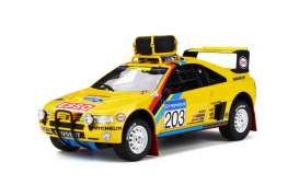 Peugeot  - 405 T16 1990 yellow/black - 1:18 - OttOmobile Miniatures - 532 - otto532 | Toms Modelautos