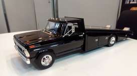 Ford  - F-350 Ramp Truck 1970 black - 1:18 - Acme Diecast - 1801400 - acme1801400 | Toms Modelautos