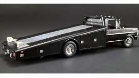 Ford  - F-350 Ramp Truck 1970 black - 1:18 - Acme Diecast - 1801400 - acme1801400 | Toms Modelautos