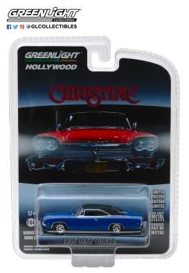 Dodge - Charger *Christine* 1968 blue/black - 1:64 - GreenLight - 44820E - gl44820E | Tom's Modelauto's Dodge - Charger *Christine* 1968 blue/black - 1:64 - GreenLight - 44820E - gl44820E | Tom's Modelauto's