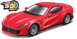 Ferrari  - 812 Superfast red - 1:43 - Bburago - 36121 - bura36121 | Toms Modelautos