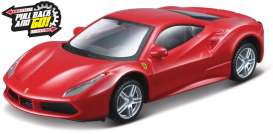 Ferrari - 488 GTB red - 1:43 - Bburago - 36123 - bura36123 | Tom's Modelauto's Ferrari - 488 GTB red - 1:43 - Bburago - 36123 - bura36123 | Tom's Modelauto's