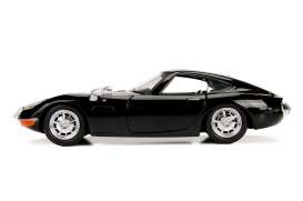 Toyota - 2000GT 1967 black - 1:24 - Jada Toys - 30447bk - jada30447bk | Tom's Modelauto's Toyota - 2000GT 1967 black - 1:24 - Jada Toys - 30447bk - jada30447bk | Tom's Modelauto's
