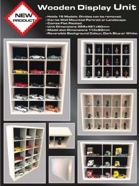 Accessoires diorama - 2018 wood-white - 1:43 - Magazine Models - Display15 - magDis7475982 | Tom's Modelauto's Accessoires diorama - 2018 wood-white - 1:43 - Magazine Models - Display15 - magDis7475982 | Tom's Modelauto's