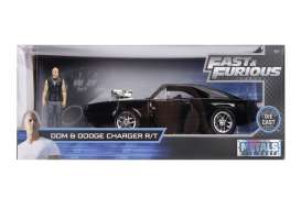 Dodge  - Charger F&F 1970 black - 1:24 - Jada Toys - 30737 - jada253205000 | Toms Modelautos