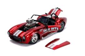 Shelby - Cobra 427 S/C 1965 candy red - 1:24 - Jada Toys - 30705 - jada30705 | Tom's Modelauto's Shelby - Cobra 427 S/C 1965 candy red - 1:24 - Jada Toys - 30705 - jada30705 | Tom's Modelauto's