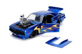 Chevrolet - Camaro 1969 blue/flames - 1:24 - Jada Toys - 30708 - jada30708 | Tom's Modelauto's Chevrolet - Camaro 1969 blue/flames - 1:24 - Jada Toys - 30708 - jada30708 | Tom's Modelauto's