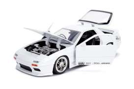 Mazda - RX-7 1985 white - 1:24 - Jada Toys - 30940 - jada30940w | Tom's Modelauto's Mazda - RX-7 1985 white - 1:24 - Jada Toys - 30940 - jada30940w | Tom's Modelauto's