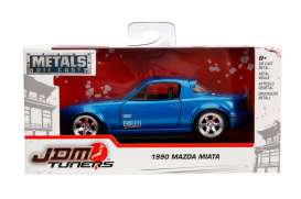 Mazda  - Miata 1990 metallic blue - 1:32 - Jada Toys - 30950 - jada30950b | Toms Modelautos