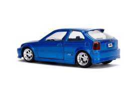 Honda  - Civic EK Type R 1997 metallic blue - 1:32 - Jada Toys - 30487 - jada30487b | Toms Modelautos