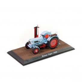 Tractor  - Eicher Tiger 1959 blue - 1:32 - Magazine Models - TR2517024 - magTR2517024 | Toms Modelautos