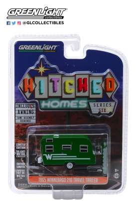Winnebago - 1965 green/white - 1:64 - GreenLight - 34060D - gl34060D | Tom's Modelauto's Winnebago - 1965 green/white - 1:64 - GreenLight - 34060D - gl34060D | Tom's Modelauto's