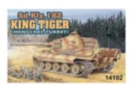 Military Vehicles  - Kingtiger Henschel  - 1:144 - Dragon - 14102 - dra14102 | Toms Modelautos