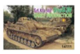 Military Vehicles  - StuG.IV Early  - 1:144 - Dragon - 14111 - dra14111 | Toms Modelautos