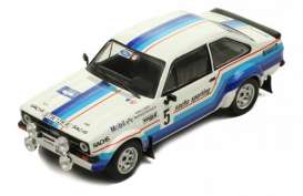 Ford  - Escort MKII 1978 white/blue - 1:43 - IXO Models - rac265 - ixrac265 | Toms Modelautos