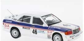 Mercedes Benz  - 1986  white/blue - 1:43 - IXO Models - GTM126 - ixGTM126 | Toms Modelautos