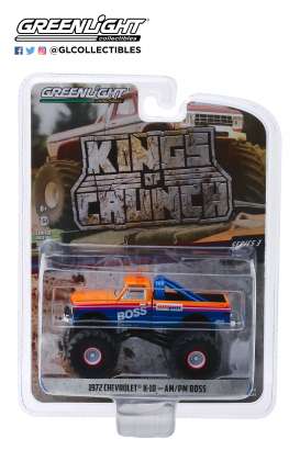 Chevrolet - K-10 1972 blue/orange/white - 1:64 - GreenLight - 49030B - gl49030B | Tom's Modelauto's Chevrolet - K-10 1972 blue/orange/white - 1:64 - GreenLight - 49030B - gl49030B | Tom's Modelauto's