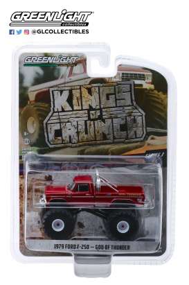 Ford  - F-250 1979 red - 1:64 - GreenLight - 49030E - gl49030E | Toms Modelautos