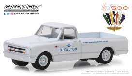 GMC  - Sierra 1967 white - 1:64 - GreenLight - 30029 - gl30029 | Toms Modelautos