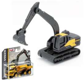 Volvo  - EC220E black/yellow - 1:64 - Maisto - 15394-01 - mai15394-01 | Toms Modelautos