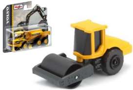 Volvo  - SD160B Soil Compactor black/yellow - 1:64 - Maisto - 15394-04 - mai15394-04 | Toms Modelautos