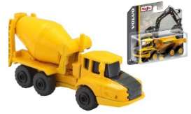 Volvo - A25G black/yellow - 1:64 - Maisto - 15394-06 - mai15394-06 | Tom's Modelauto's Volvo - A25G black/yellow - 1:64 - Maisto - 15394-06 - mai15394-06 | Tom's Modelauto's
