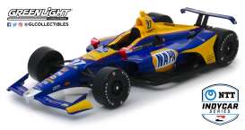 Honda  - 2019 yellow/blue - 1:18 - GreenLight - 11058 - gl11058 | Toms Modelautos