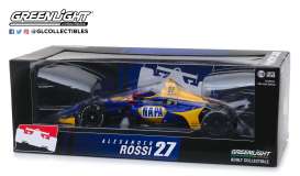 Honda  - 2019 yellow/blue - 1:18 - GreenLight - 11058 - gl11058 | Toms Modelautos