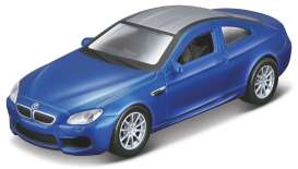 BMW  - M6 blue - 1:43 - Maisto - 21001-16942 - mai21001-16942 | Toms Modelautos