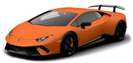 Lamborghini  - Huracan orange - 1:18 - Maisto - 31391 - mai31391o | Toms Modelautos